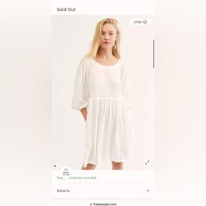 Free People Beach Get Obsessed Mini Babydoll Dress